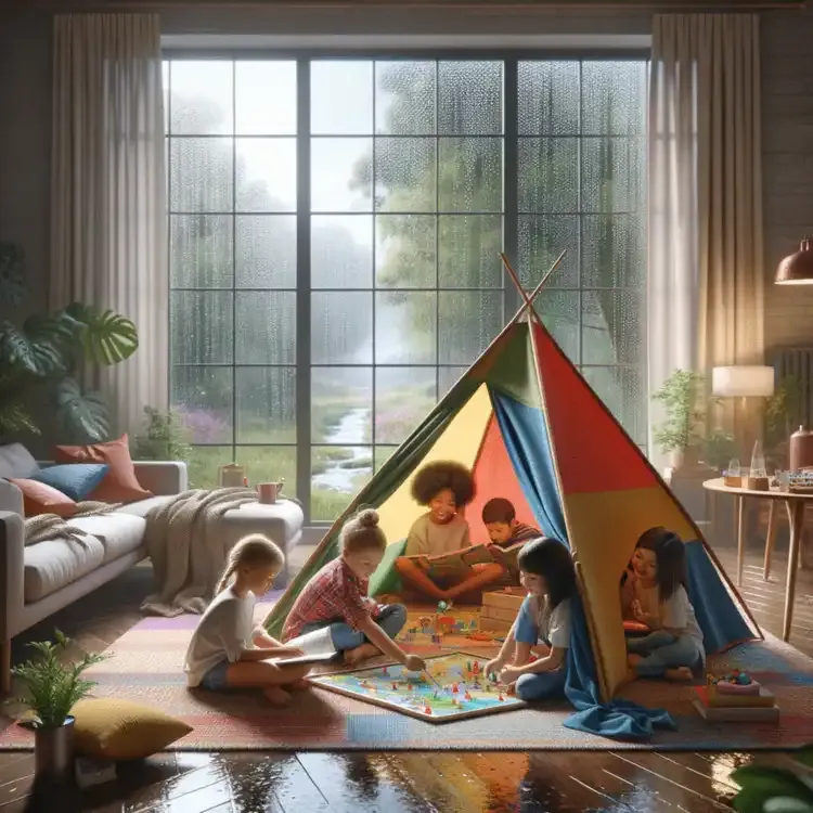 Rainy Day Indoor Adventure Activities for Spring