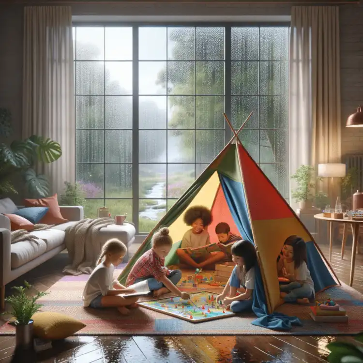 Rainy Day Indoor Adventure Activities for Spring