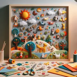 Easy DIY Felt Board and Story Cutouts