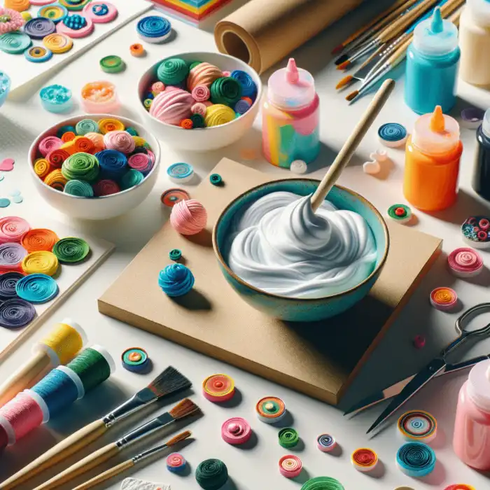 DIY Puffy Paint Using Shaving Cream