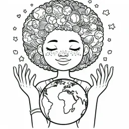 Earth Day coloring pages for kids