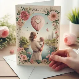 Colorful handmade Mother's Day cards created by kids, perfect for a personal touch.