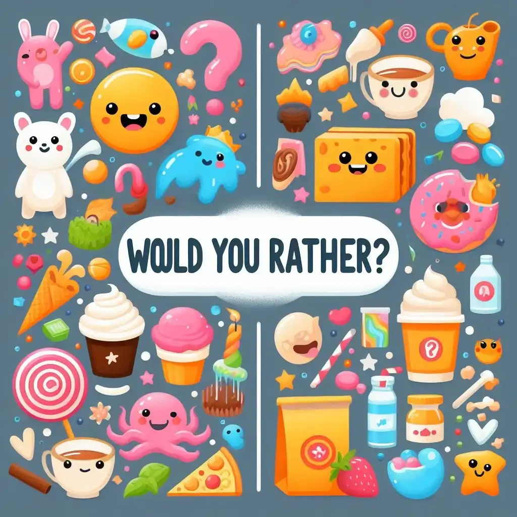 would you rather kids activities