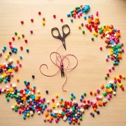 Pattern Play with Beads and Strings